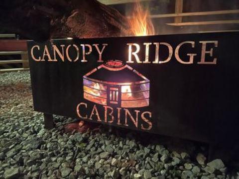 Canopy Ridge Cabins Fire Pit